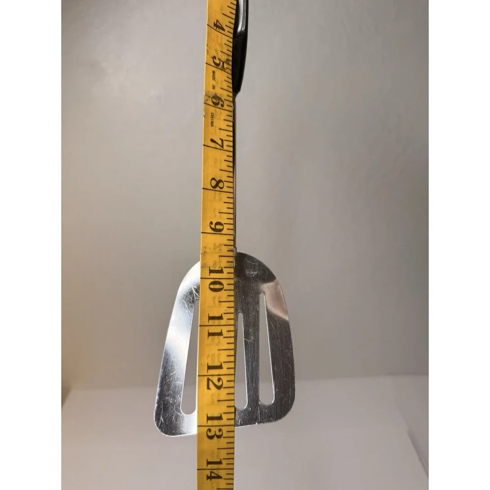 Vintage Foley‎ Slotted Spatula Turner Chrome Plated Cook Food Retro Kitchen USA